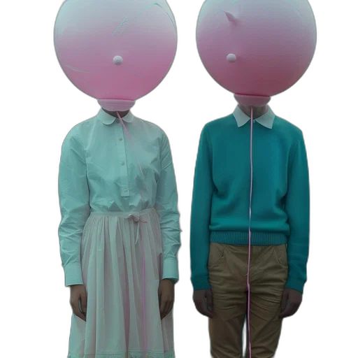 mask, jacket, dress, hat transparent PNG cut-out