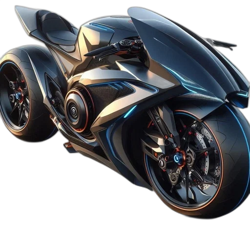 car, 3d render, concept art, photorealistic transparent PNG cut-out