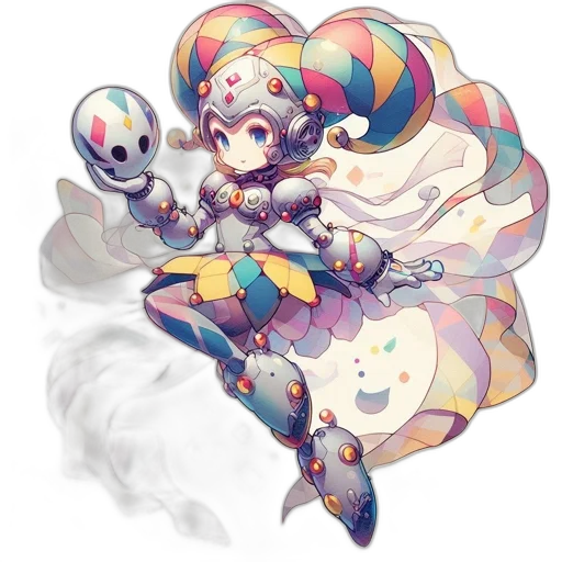 staff, weapon, dress, robot transparent PNG cut-out