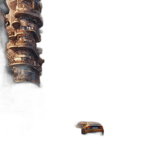 car, weapon, furniture, robot transparent PNG cut-out