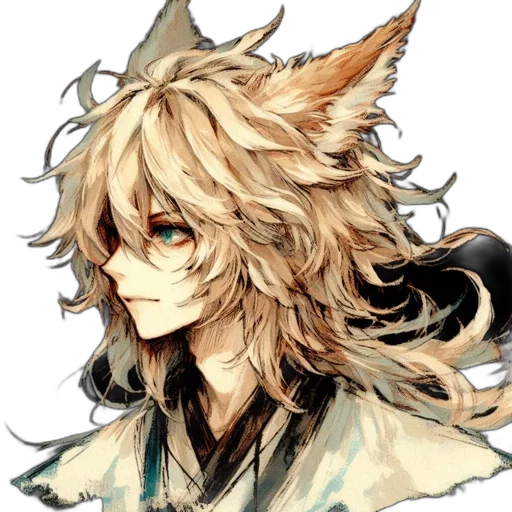 mask, staff, fantasy art, anime transparent PNG cut-out