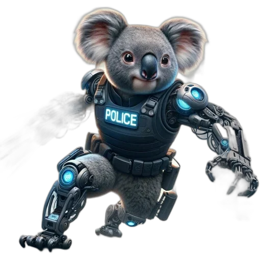 robot, staff, animal, weapon transparent PNG cut-out