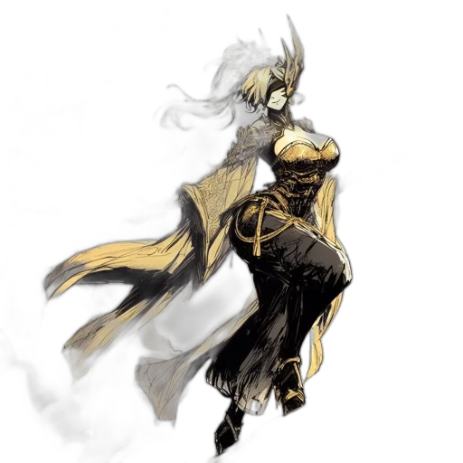 mask, dragon, dress, weapon transparent PNG cut-out