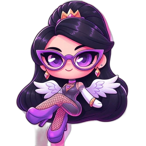 crown, staff, cartoon, fantasy art transparent PNG cut-out