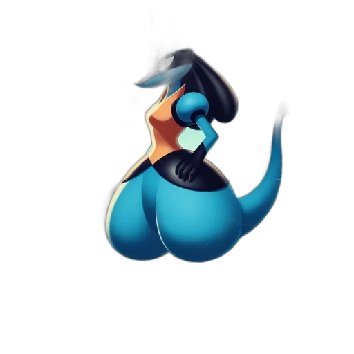 animal, staff, hat, creature transparent PNG cut-out