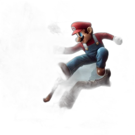 hat, concept art, 3d render, pixel art transparent PNG cut-out
