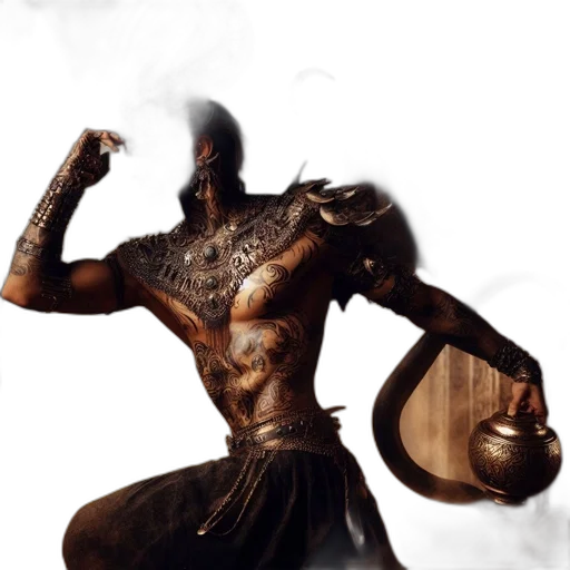 sword, mask, weapon, staff transparent PNG cut-out