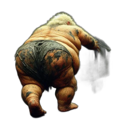creature, animal, dragon, hair transparent PNG cut-out