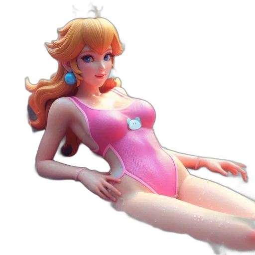 dress, concept art, 3d render, fantasy art transparent PNG cut-out