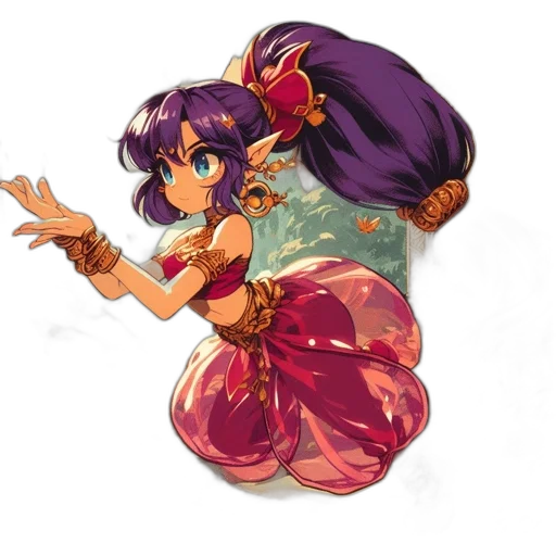 staff, dress, jewelry, dragon transparent PNG cut-out