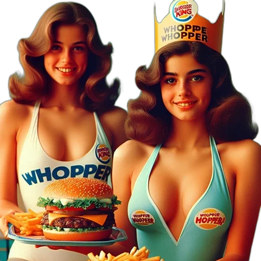 food, dress, photorealistic, vaporwave transparent PNG cut-out