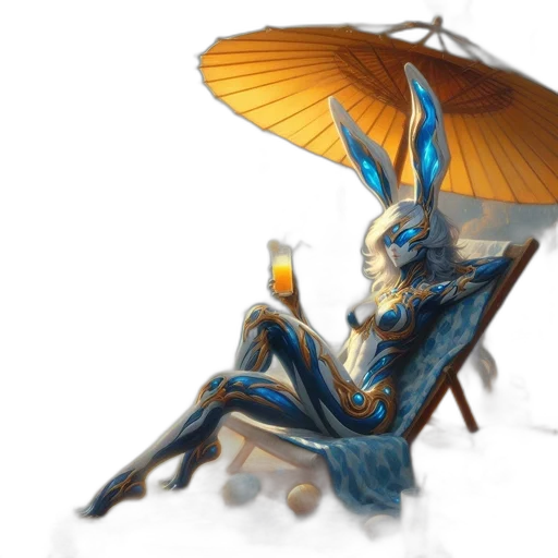 umbrella, dragon, robot, creature transparent PNG cut-out
