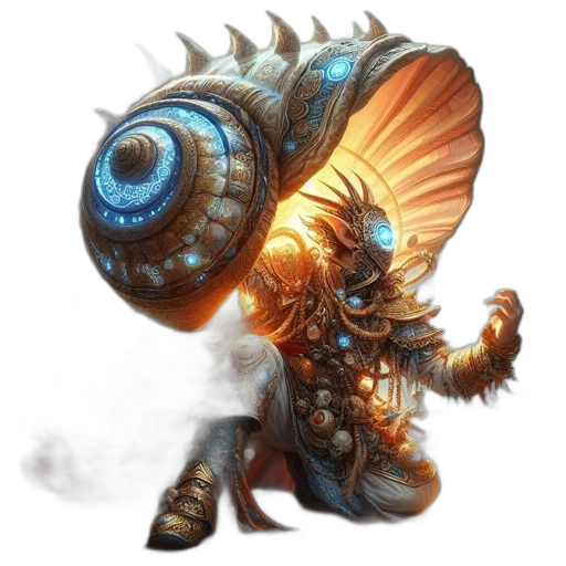 dragon, creature, weapon, staff transparent PNG cut-out