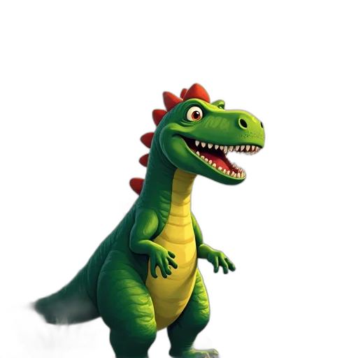 dragon, animal, creature, staff transparent PNG cut-out