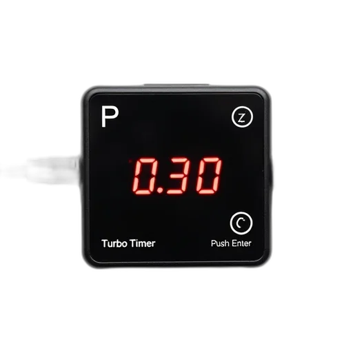 black, turbo, timer, device transparent PNG cut-out