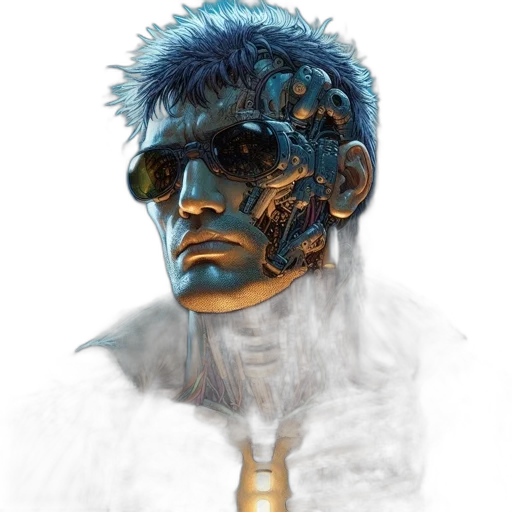 mask, face, robot, staff transparent PNG cut-out