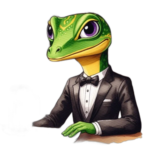 staff, animal, dragon, concept art transparent PNG cut-out