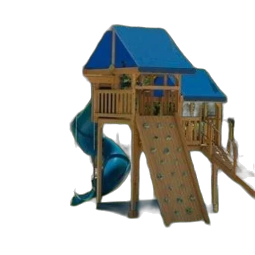 furniture, 3d render, wooden, playset transparent PNG cut-out