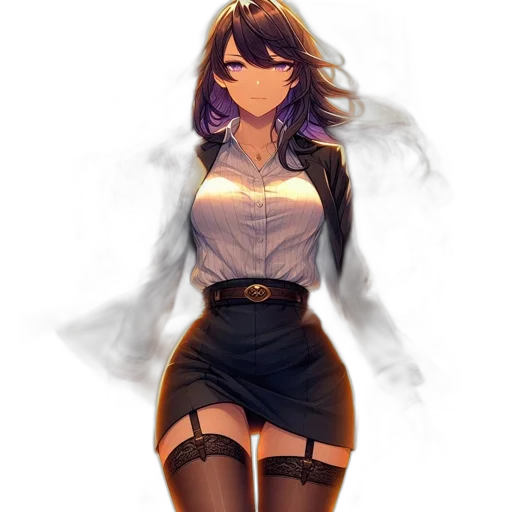 dress, staff, mask, robot transparent PNG cut-out