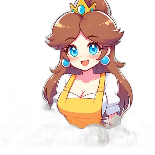 staff, crown, dress, jewelry transparent PNG cut-out