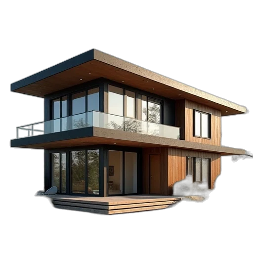 building, 3d render, photorealistic, concept art transparent PNG cut-out