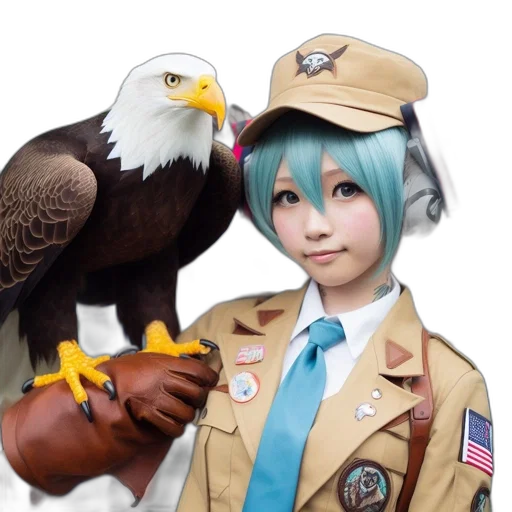staff, animal, jacket, weapon transparent PNG cut-out