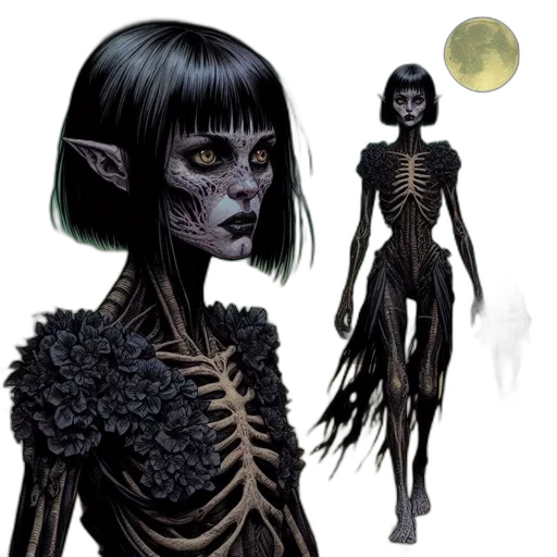 creature, concept art, comic book art, fantasy art transparent PNG cut-out