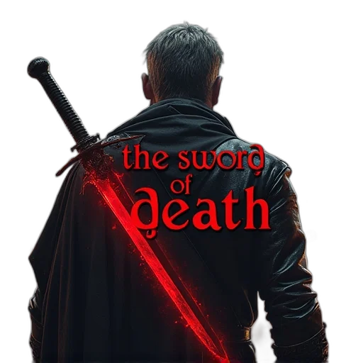 sword, concept art, comic book art, fantasy art transparent PNG cut-out