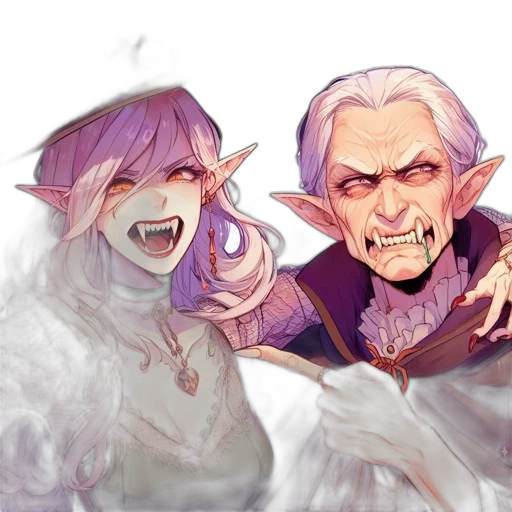 fantasy art, watercolor, concept art, pixel art transparent PNG cut-out