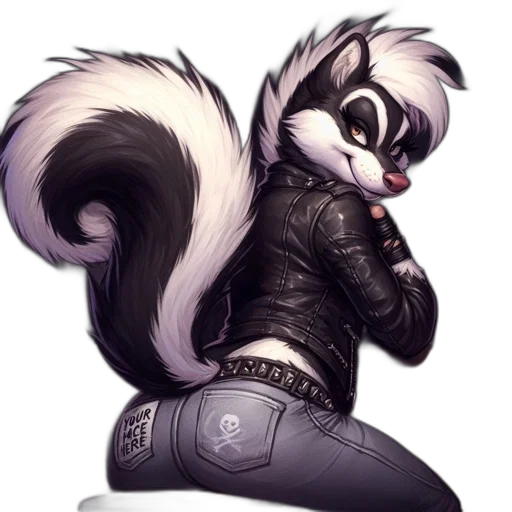 jacket, animal, staff, concept art transparent PNG cut-out