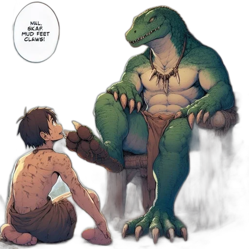 creature, comic book art, concept art, fantasy art transparent PNG cut-out