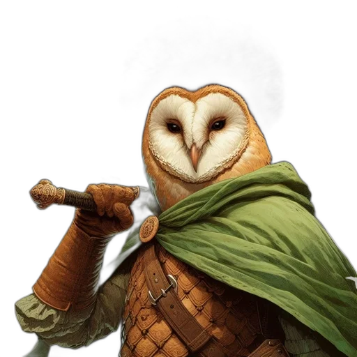 staff, face, animal, sword transparent PNG cut-out