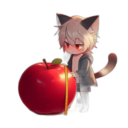 staff, food, pixel art, anime transparent PNG cut-out