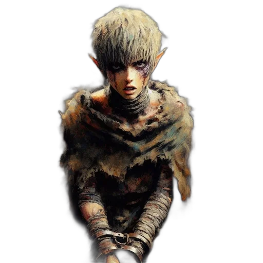 dragon, face, creature, sword transparent PNG cut-out