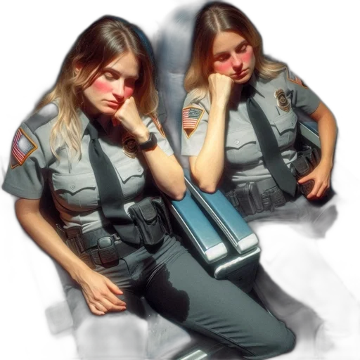 jacket, staff, face, concept art transparent PNG cut-out