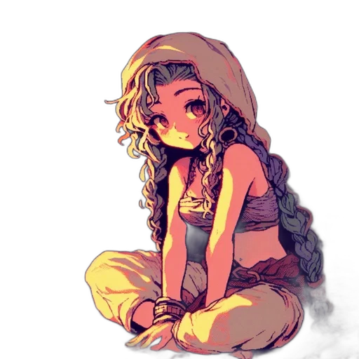 dress, hat, face, crown transparent PNG cut-out