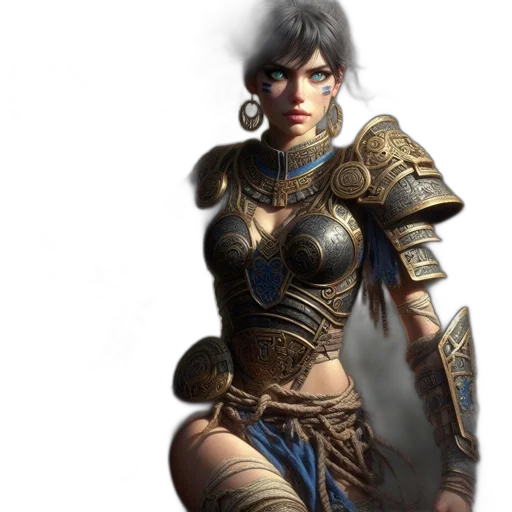 sword, fantasy art, concept art, 3d render transparent PNG cut-out