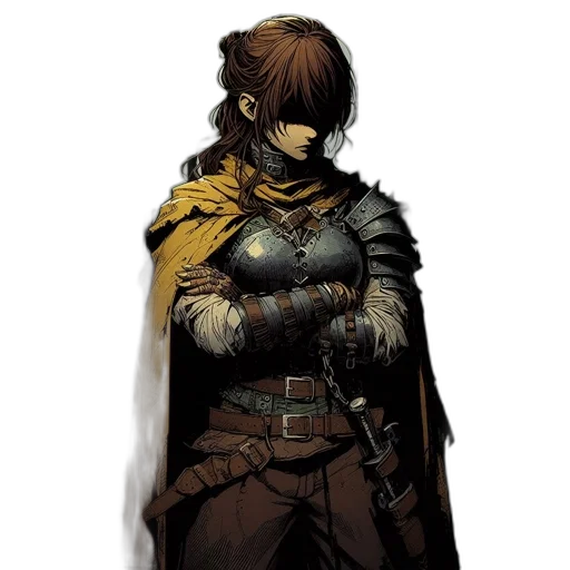 weapon, mask, jacket, sword transparent PNG cut-out