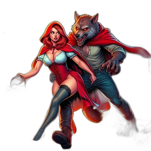 comic book art, concept art, fantasy art, pixel art transparent PNG cut-out