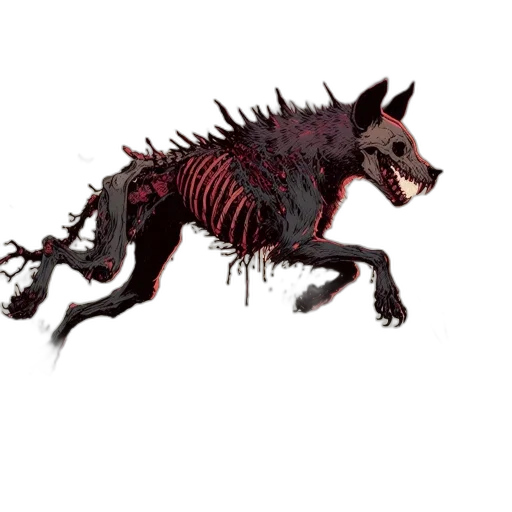 creature, animal, dragon, staff transparent PNG cut-out