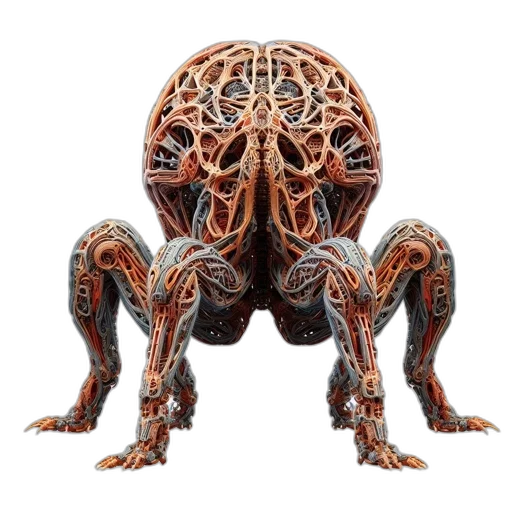 creature, animal, mask, robot transparent PNG cut-out