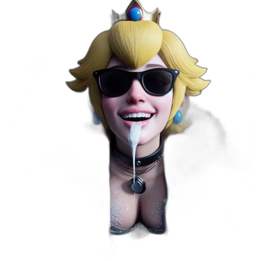crown, staff, face, mask transparent PNG cut-out