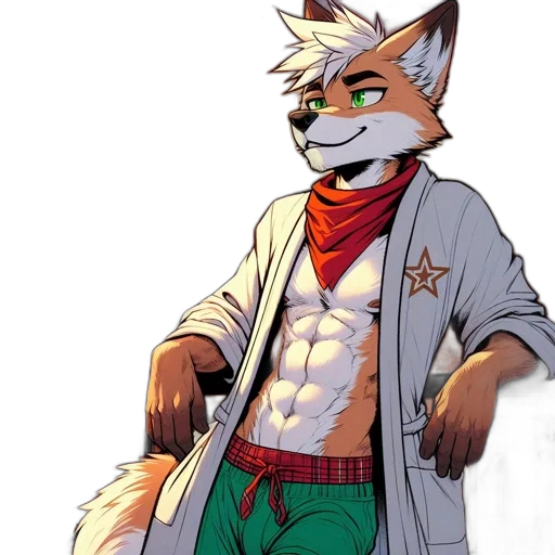 staff, jacket, animal, concept art transparent PNG cut-out