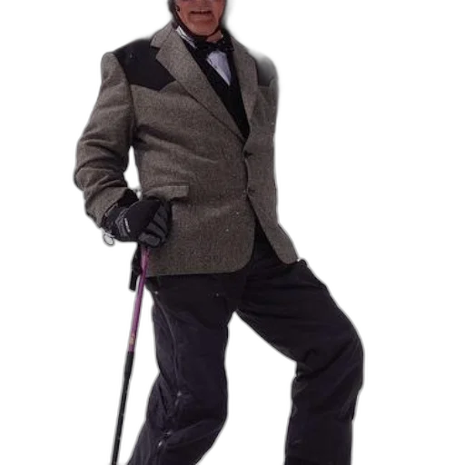 staff, jacket, robot, umbrella transparent PNG cut-out