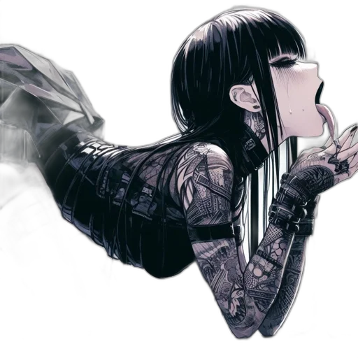 robot, weapon, creature, cyberpunk transparent PNG cut-out