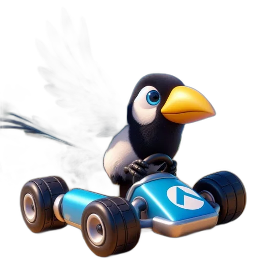 car, robot, 3d render, concept art transparent PNG cut-out