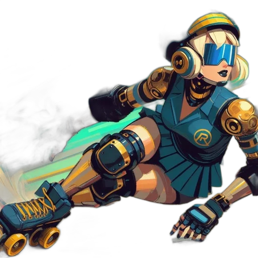 robot, weapon, staff, concept art transparent PNG cut-out