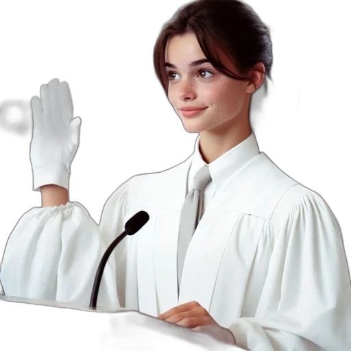staff, jacket, photorealistic, young transparent PNG cut-out