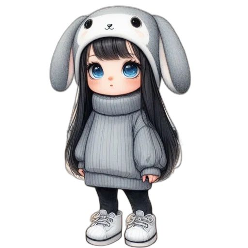 animal, creature, robot, dress transparent PNG cut-out