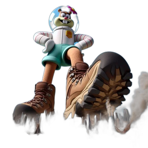 robot, weapon, shoes, creature transparent PNG cut-out